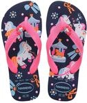 Havaianas Kids Fantasy M&auml;dchen FlipFlop Navy Blue/Pink 23 EU
