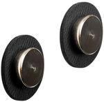 silwy&reg; Magnet-Pins SMART (2er Set) inkl. zwei Metall-Nano-Gel-Pads in Black - nie