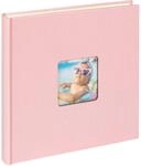 walther design Fotoalbum rosa 26 x 25 cm Spiralalbum mit Cover-Ausstanzung, Fun