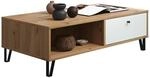trendteam smart living - Touch - Couchtisch - Artisan Eiche/Wei&szlig; - Sofatisch...