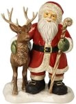 Goebel Figur Santa und der K&ouml;nig des Waldes Weihnachten