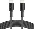 Belkin Gaming USB-C auf USB-C Kabel (60 W), 2m, geflochtenes USB C...