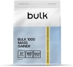 Bulk 1000 Mass Gainer Pulver | 2,5 kg | Bananen-Milchshake | Hochkalorischer Gainer