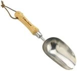 Kent & Stowe Pflanzschaufel &ndash; Blumen-Kelle aus Edelstahl zum Einpflanzen und