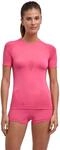FALKE Damen Baselayer-Shirt Warm Round Neck W S/s Ts Funktionsmaterial