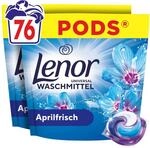 Lenor Pods Aprilfrisch Waschmittel, 76 W&auml;schen