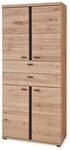 Aktenschrank in Altesche massiv, Old Artisan Oak Optik FSC-Zertifiziert -...