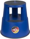 WEDO Rollhocker Super Step &ndash; robuster Tritthocker aus bruchfestem Kunststoff,