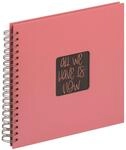walther design Spiralalbum 26x25 cm Fun Living Coralle SA-108-LC