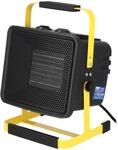 Elektrische Heizung PTC 2,0 kW, quadratisch, mit St&auml;nder DEDRA Heizfl&auml;che 20 m&sup2;,