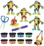 Play-Doh Teenage Mutant Ninja Turtles Cowabunga Kreationen Spielset mit 4 Ninja