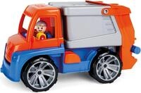 Lena SIMM Spielwaren LENA4416 Fahrzeuge mit Funktion, Blau, Silber, M&uuml;llwagen