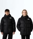 The North Face Kinder Hmlyn Down Short Parka, Tnf Black/Tnf Black, 12 Jahre