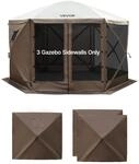 VEVOR 3X Seitenw&auml;nde f&uuml;r Pavillon Seitenteile, 1,73 x 1,48 m, Wasserfeste