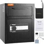 VEVOR 1,7 L Depository Safe, Deposit Safe mit Drop-Slot, elektronischem...