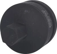KS Tools 450.0476 1" Kraft-Bit-Stecknuss Innensechskant, kurz, 17 mm
