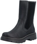 Rieker Stiefel schwarz
