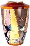 Goebel Rosina Wachtmeister Vase Sottosopra aus Fine Bone China, Ma&szlig;e: 16cm x...