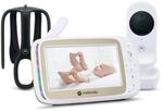 Motorola Nursery VM45 CONNECT Babyphone mit WLAN-Kamera und 5-Zoll-Monitor, 720p