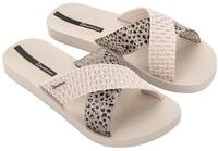 Ipanema SENSE SLIDE FEM - Badeslide f&uuml;r Damen - auff&auml;lliger Riemen mit Muster