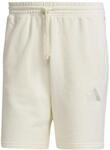 adidas Men's All SZN French Terry Shorts, Off White, XS
