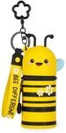 Legami - Mini-Geldb&ouml;rse mit Schl&uuml;sselanh&auml;nger Kawaii, Bee, mit Spirale,