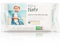 ECO Feuchttücher Sensitive mit Aloe vera 56 Stück Naty