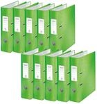 Leitz Qualit&auml;ts-Ordner 180&deg;, 10er Pack, A4, 8 cm R&uuml;ckenbreite, laminierte