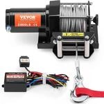 VEVOR Elektrische Seilwinde, 1361 kg, Elektrowinde 12 V DC f&uuml;r ATV/UTV,...