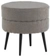 Venture Home Topfpuff - Schwarz/Greige Teddy