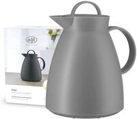 alfi DAN Isolierkanne 1,00 l, 12 h hei&szlig;, Hartglaseinsatz, graphite grey