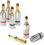 conecto Bananenstecker Professionell, f&uuml;r alle Lautsprecherkabel mit einem