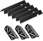 VEVOR 5 Flavorizer Bars (435 mm) + 3 Heizplatten (318 mm), Aromaschienen