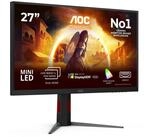 AOC U27G4XM 27 Zoll USB Hub Gaming Monitor, dual Mode, Fast IPS Panel, 1ms GtG,