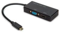 VALUE Display Adapter USB Typ C - VGA/HDMI