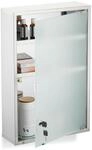 Relaxdays Medizinschrank, 3 F&auml;cher, abschlie&szlig;bar, HBT: ca. 58x38x13cm,...