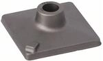 Bosch Accessories Professional Stampferplatte (120 x 120 mm) | f&uuml;r Schotter,...
