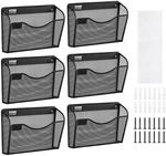 VEVOR 6 Pack Wand Zeitungshalter, Einzelfach Wandmontierter Organizer