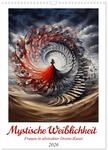 Mystische Weiblichkeit - Frauen in abstrakter Droste-Kunst (Wandkalender 2026...