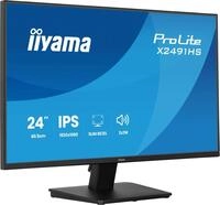 iiyama Prolite X2491HS-B1 60,5cm 24" IPS LED-Monitor Full-HD 120Hz HDMI DP...