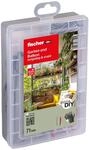fischer easyDIY Box Garten und Balkon, langlebig und stabil, 71-teiliges...