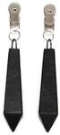 Erotic Fashion ra7687 Brustklammern 2 x 150 gr., Schwarz Metall, 1er-Pack (1 x 1