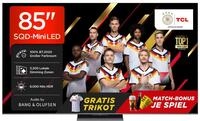 TCL 85C8L SQD-Mini LED 85 Zoll Fernseher, 4K Smart TV, Google TV, HDR10+
