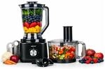 alpina K&uuml;chenmaschine FP413GS - Mixer Smoothie Maker 1.8L - Food Processor mit