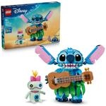LEGO | Disney Stitch und Scrump - 2 Figuren mit Zubeh&ouml;r inkl. Ukulele als...