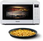 Panasonic NN-CT55RWEPG Kombi Mikrowelle 27L mit Airfryer, Inverter, Wei&szlig; | 27L Kombi