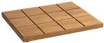 APS 759 Buffetbrett SQUARE, GN 1/2, aus ge&ouml;ltem Eichenholz, 32,5 x 26,5 x 2,5...