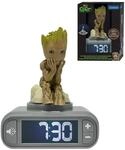 Lexibook, Marvel Guardians of the Galaxy, Groot Nachtlicht-Wecker, T&ouml;ne und