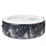 INTEX PureSPA Bubble Glow Deluxe In- & Outdoor Whirlpool aufblasbar f&uuml;r 4...