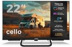 Cello CTRAV-22TZ 22" Smart 12V Traveller-TV mit Tizen OS von Samsung,